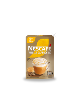NESCAFE CAPPUCCINO VANILLA  8X18,5G