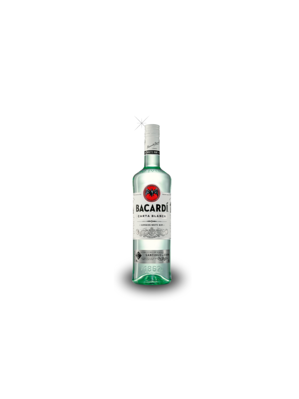 BACARDI CARTA BLANCA 1,0L 508